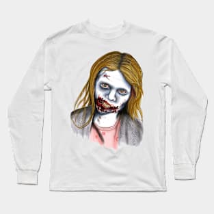 zombie Girl Long Sleeve T-Shirt